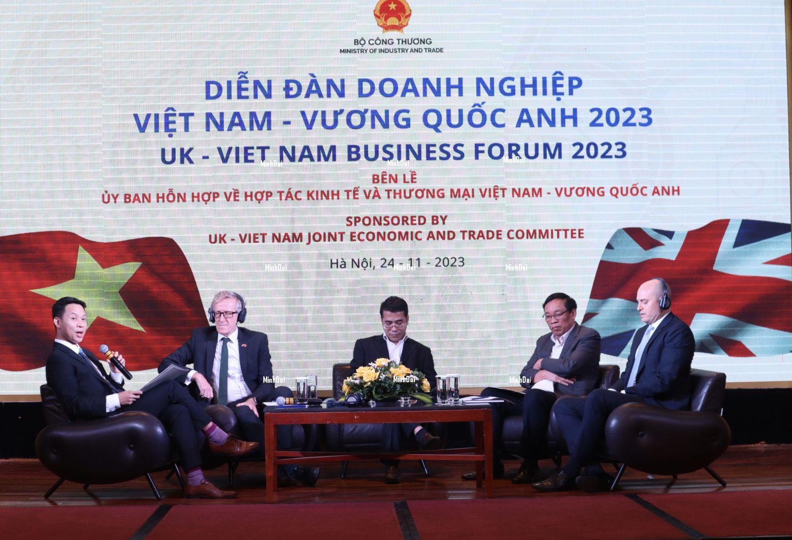 Diễn đàn doanh nghiệp Việt Nam – Vương quốc Anh năm 2023: Tăng thêm dư địa và tìm kiếm cơ hội hợp tác mới Diễn đàn doanh nghiệp Việt Nam – Vương quốc Anh năm 2023: Tăng thêm dư địa và tìm kiếm cơ hội hợp tác mới