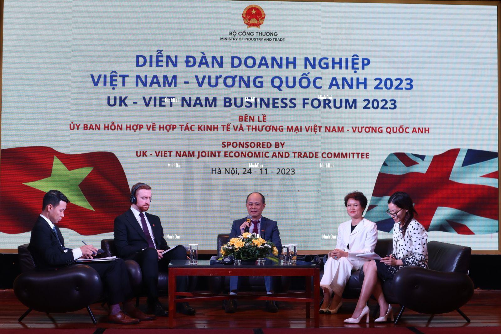 Diễn đàn doanh nghiệp Việt Nam – Vương quốc Anh năm 2023: Tăng thêm dư địa và tìm kiếm cơ hội hợp tác mới Diễn đàn doanh nghiệp Việt Nam – Vương quốc Anh năm 2023: Tăng thêm dư địa và tìm kiếm cơ hội hợp tác mới